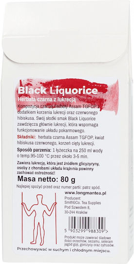 Long Man Tea Long Man Tea Loose Black Tea Black Liquorice 80 G
