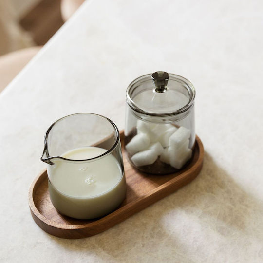 Salt&pepper 800204 Set Milchkännchen & Zuckerdose Luma 230ml Rauchgrau