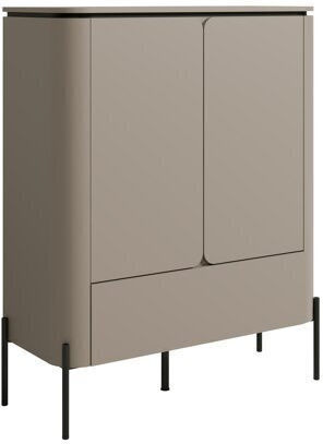 Sideboard Mirbeno 102 made of Wood & Metal with Drawers Congo 40x40x98cm