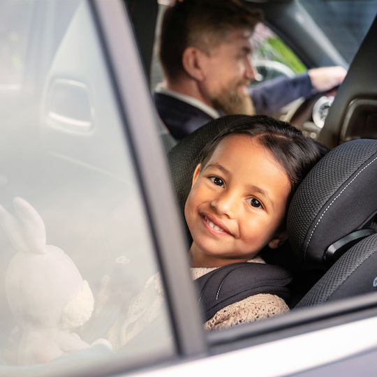 Kinderkraft I-Guard Airflow PRO Столче за Кола i-Размер с Isofix Черен 0-18 кг