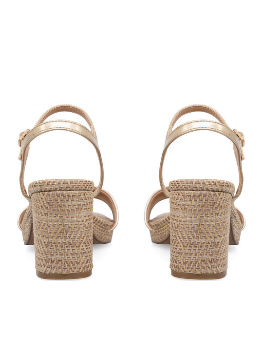 Gold Sandals