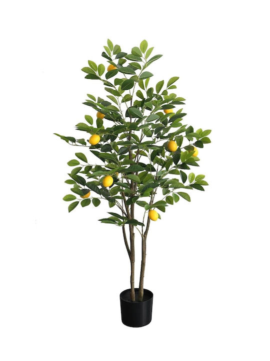 Plantă Artificială de Exterior Lămâiță Înălțime 122cm