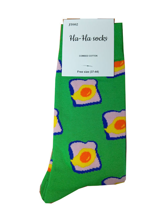 Hoho Socks Κάλτσες Πράσινο