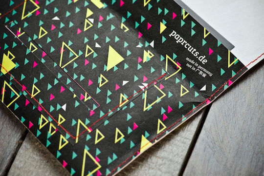 Tabaktasche Paprcuts Fancy Schwarz