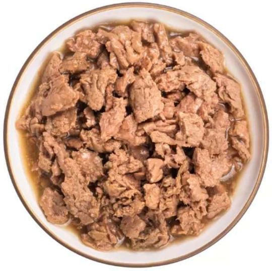 Pet Republic Nasses Katzenfutter in Beutel mit Thunfisch und Fleisch ohne Getreide 24x100gr