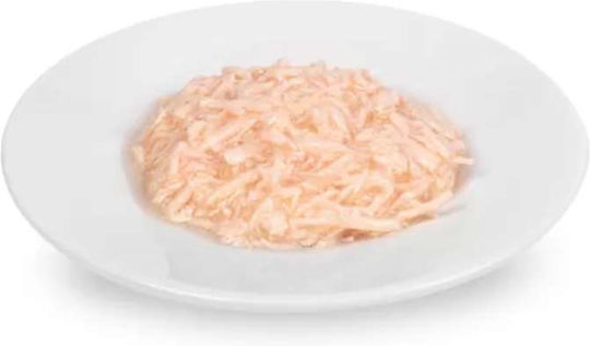 Pet Republic Nasses Katzenfutter Dose mit Thunfisch und Fleisch 24x80gr