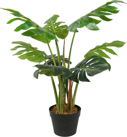 Supergreens Artificial Monstera Deliciosa Tropic Green 80 Cm 6-0534 Supergreens Artificial Monstera Deliciosa Tropic Green 80 Cm 6-0534