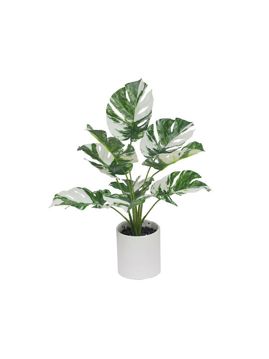 Artificial Plant in Pot Monstera Green 45cm Supergreens
