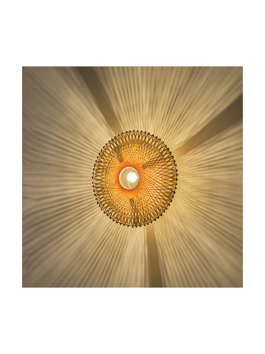 Eurolamp Arte Illumina Modern Wall Lamp with E27 Socket Brown 40x14x14cm