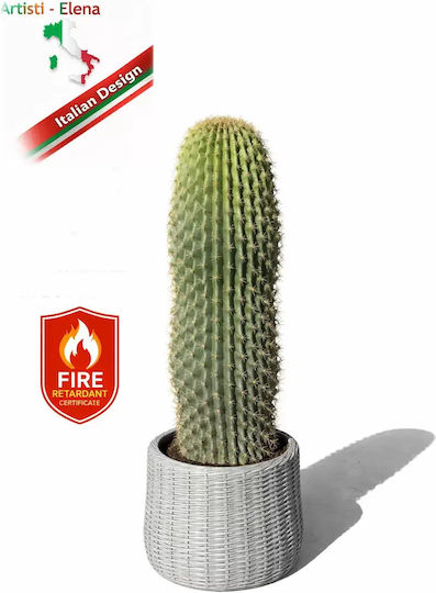 Artificial Prickly Pear Cactus 120cm Modern Eva Pot