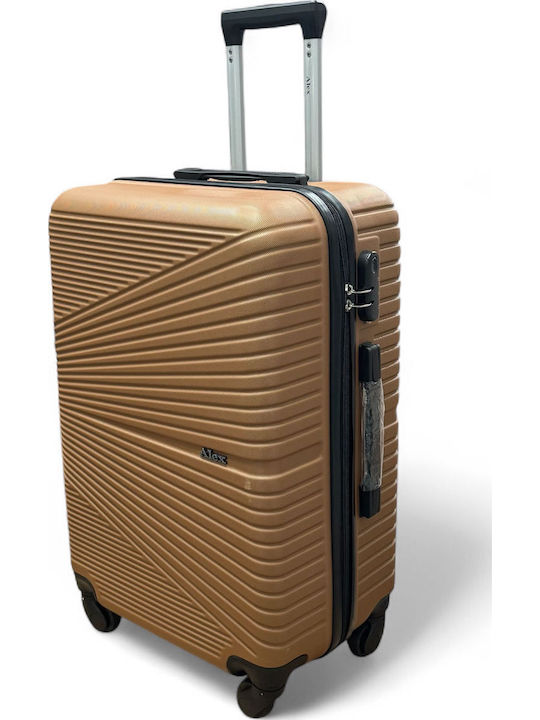 Trolley Suitcase Medium 65*42*27cm Brown-604028tr Olia Home