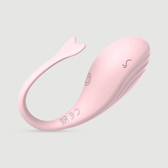 Naughty Dolphin Vibrator mit Fernbedienung Rosa