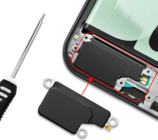Clappio Externer Lautsprecher Ersatz Für Google Pixel 10 Pro XL Schwarz