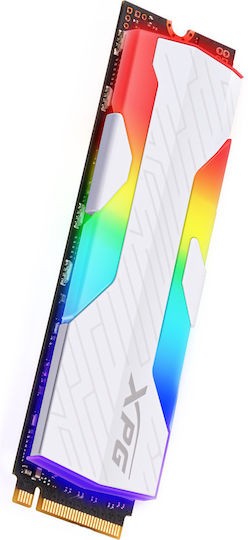 Adata SPECTRIX S65G SSD 500GB Type M.2 with PCI Express 4.0 Connection and Heatsink SSPECTRIX65G-500G-CI SSPECTRIXS65G-500G-CI
