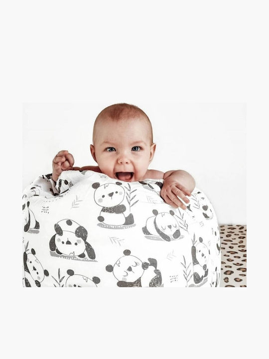 Beanbag Copii Alb 35x50cm