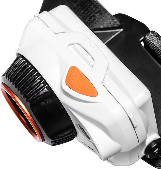 Mactronic Wiederaufladbarer Kopf LED Taschenlampen IP64 mit Maximaler Helligkeit 320lm