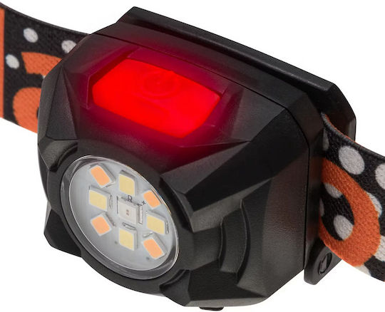 Mactronic Επαναφορτιζόμενος Φακός Κεφαλής LED IPX4 με Μέγιστη Φωτεινότητα 400lm