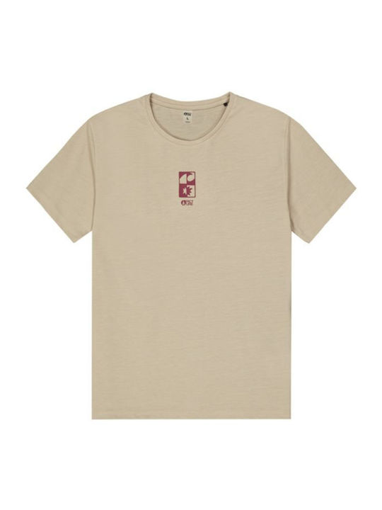 T-shirt Μπεζ
