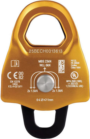 Petzl Doppelte Umlenkrolle Kletterzubehör