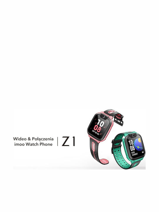 imoo Kinder-Smartwatch Mit GPS Und Kamera Rosa