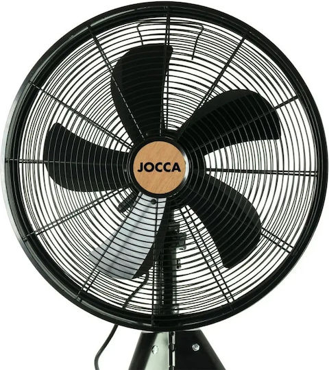 Jocca Tripod Fan Pedestal 50W Diameter 40cm Black