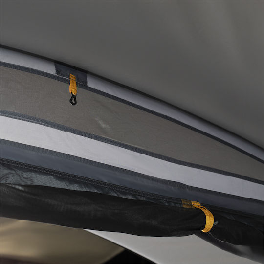 Kampa Dawlish Къмпинг Сцена Тунел Сива 4 Сезона за 6 Души 445x450x215см