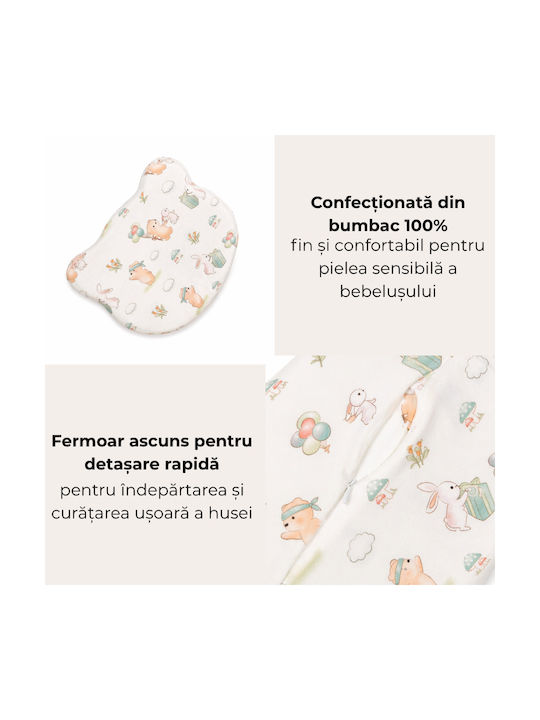 Kidizi Βρεφικό Μαξιλάρι Πλαγιοκεφαλίας Memory Foam 21x25εκ.