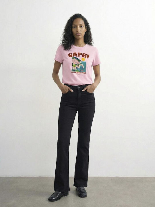 Γυναικείο T-shirt Ρόζ