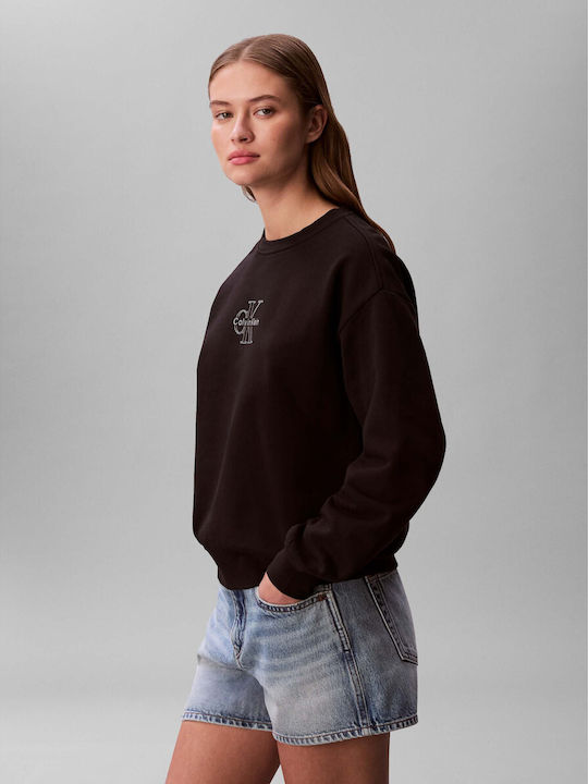 Damen Sweatshirt Schwarz