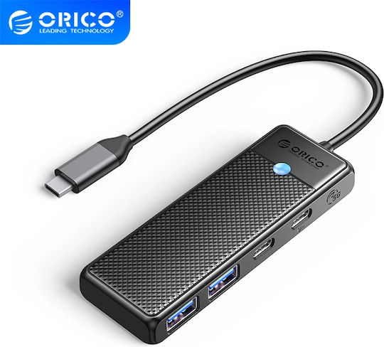 Orico USB Хъб С 4 Порта USB 3.0 С Връзка USB-C / USB-A