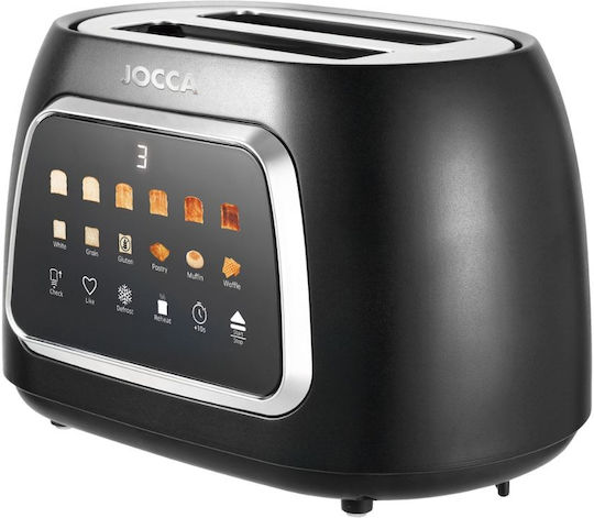 Jocca Φρυγανιέρα 2 Θέσεων 800W Μαύρη