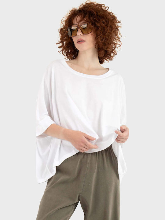 Women's Crop T-shirt White