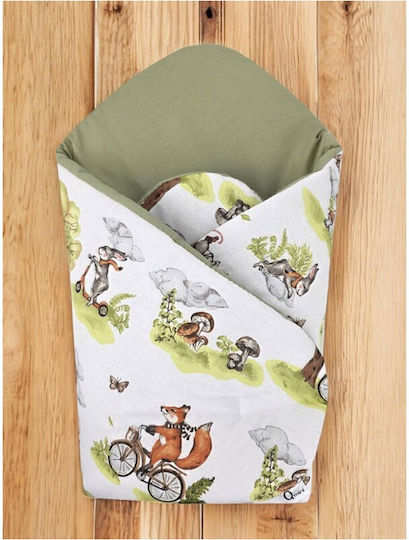 Qmini Pătură Pepinieră Swaddling 75x75 cm Qmini Pătură Pepinieră Swaddling 75x75 cm