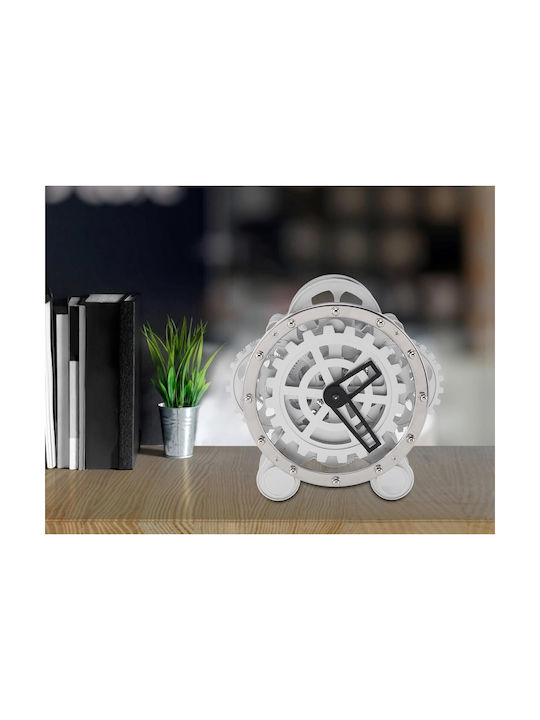 Desktop Clock Made of Metal