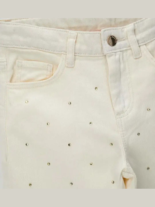 Kids Trousers Off White