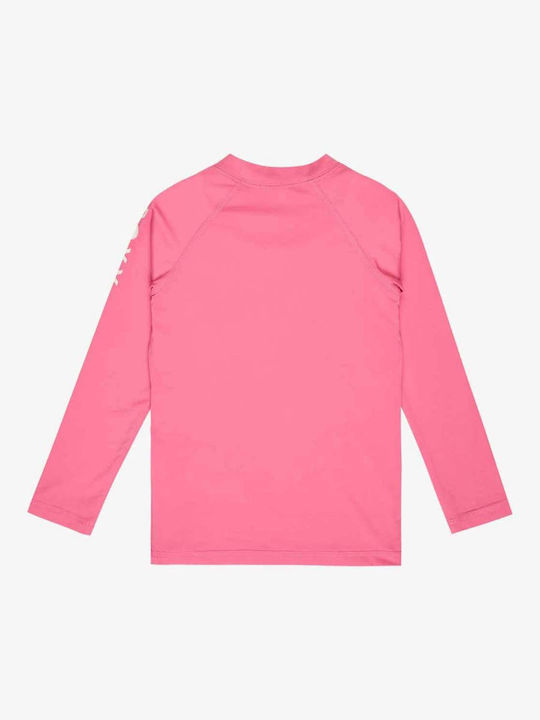 Roxy Costum De Baie Pentru Copii Rashguard Roz