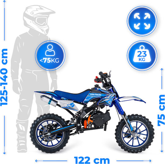 Thunder Thunder Elektroroller Blauer Farb