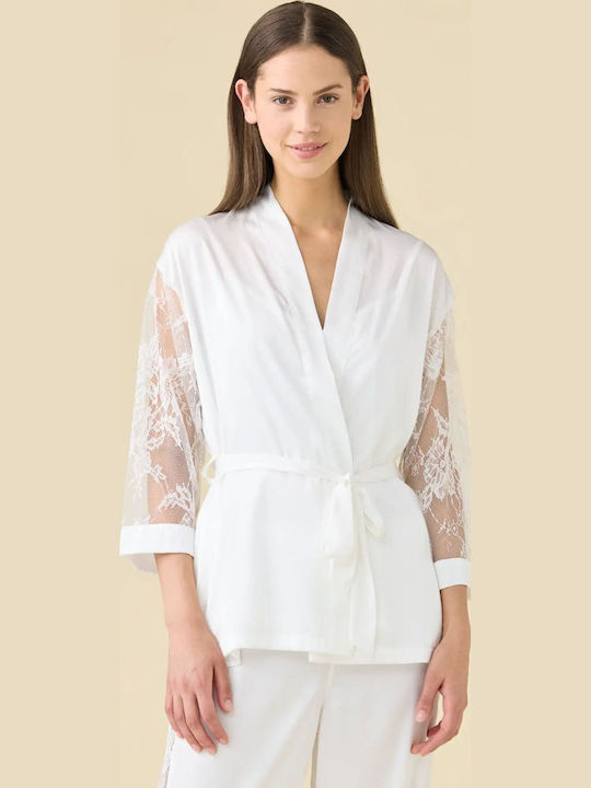 Noidinotte Summer Women's Pyjama Set Ivory