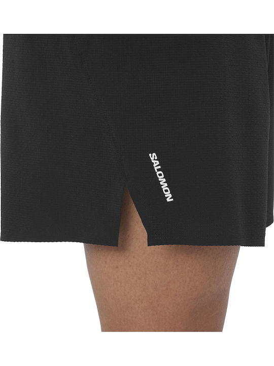 Sense Aero 7'' Αθλητική Ανδρική Βερμούδα Μαύρη