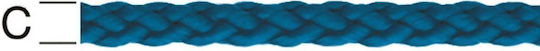 Polypropylen Geflochtenes Seil Blau 6mm