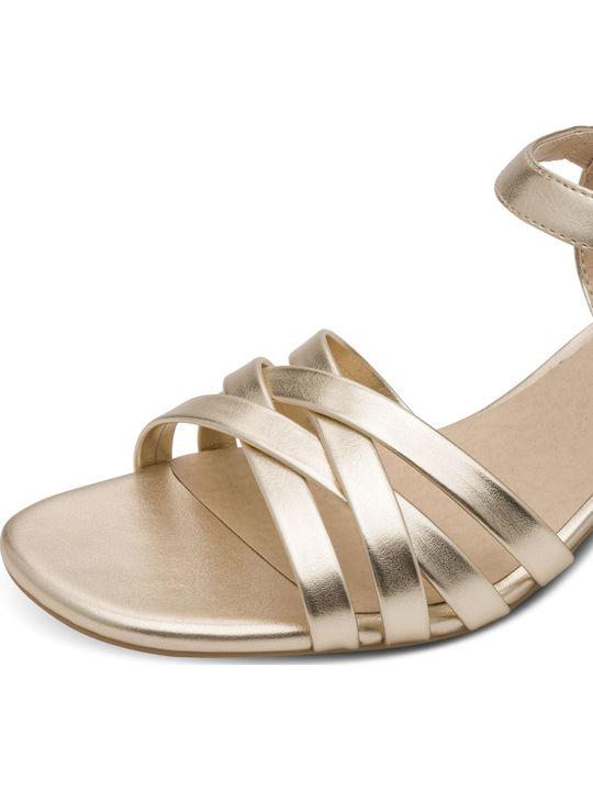 Goldene Damen Sandalen
