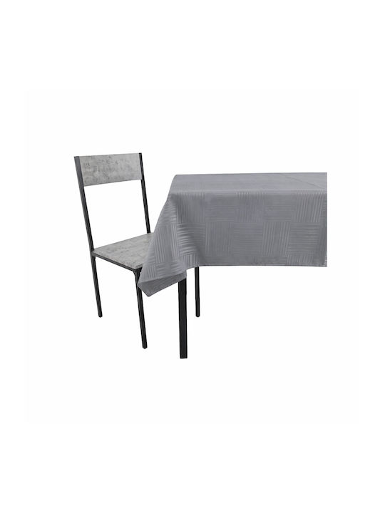 Ankor Față de Masă Rezistentă la Pete Gri 140x220cm