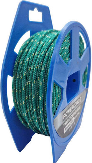 Universal Rope Powercord 3 Mm 30 M Green