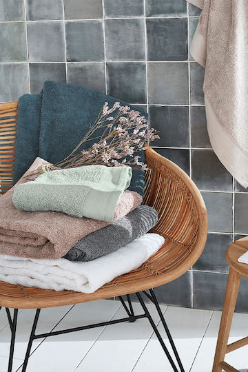 Nydel Paris 21 X 15 Cm Organic Bath Glove Extra Soft Thick Organic Cotton 700 G/m² Mint