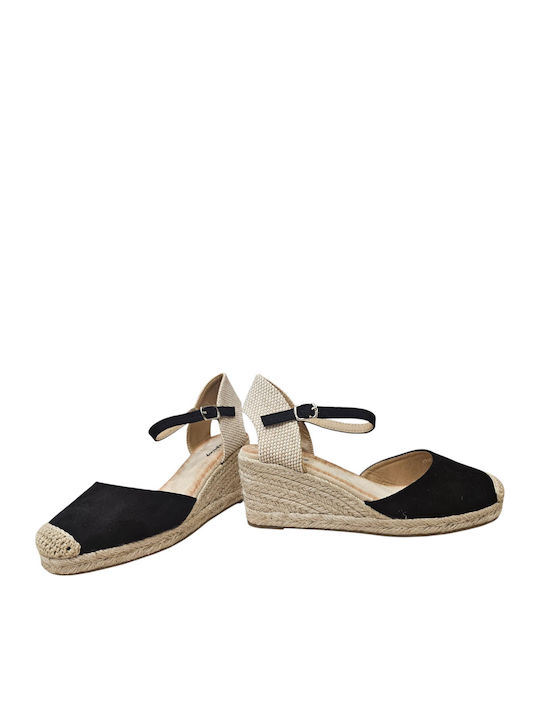 Women's Espadrilles In Black Colour