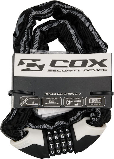 Cox Cox Anti-Diebstahl-Kette Für Motorräder