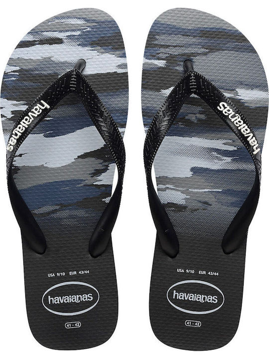 Havaianas Top Camu Σαγιονάρες Μαύρες