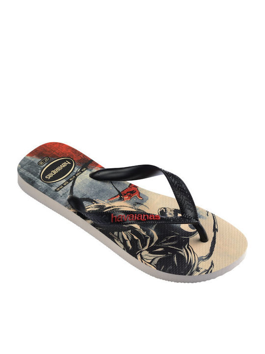 Top Marvel Classics Herren Flip-Flops Beigen