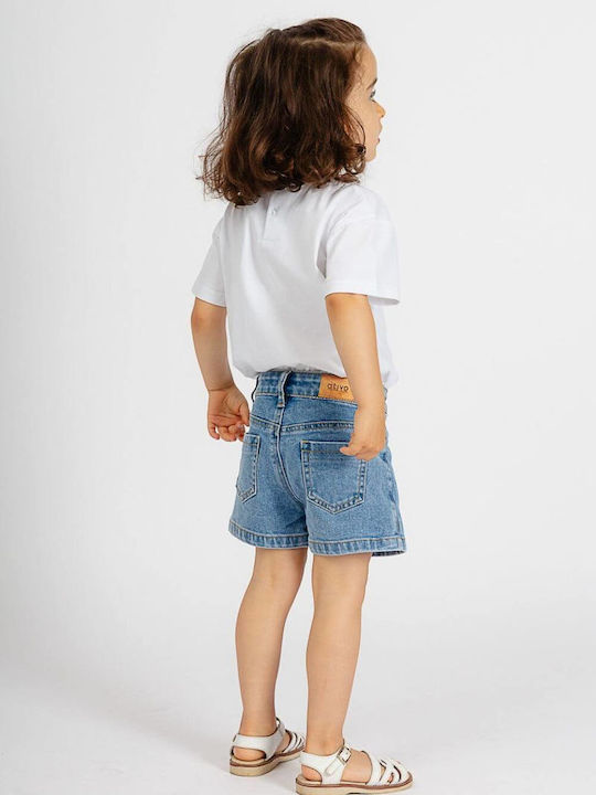 Kids Denim Blue Shorts/Bermuda