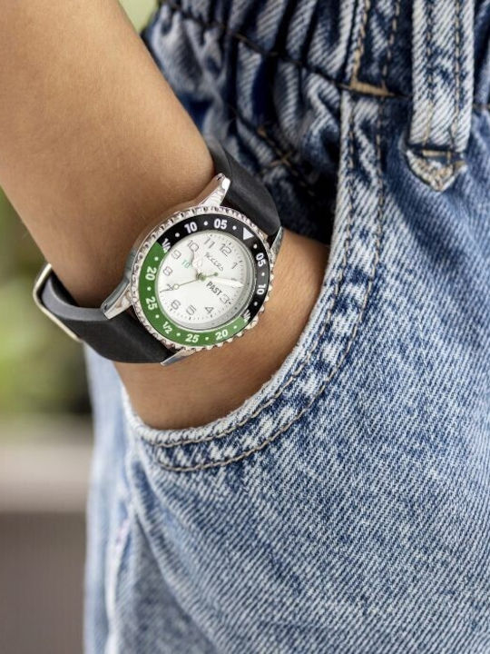 Tikkers Kids Analog Watch Black